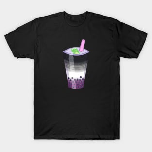 Asexual Pride Bubble Tea T-Shirt